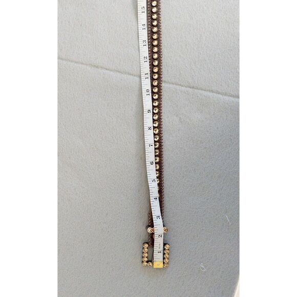 BB Simon Swarovski Crystal Belt‎ Womens Large Skinny main image 6